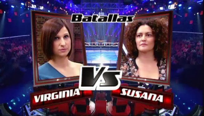 Susana Ruiz vs.Virginia Moss-Batallas La Voz