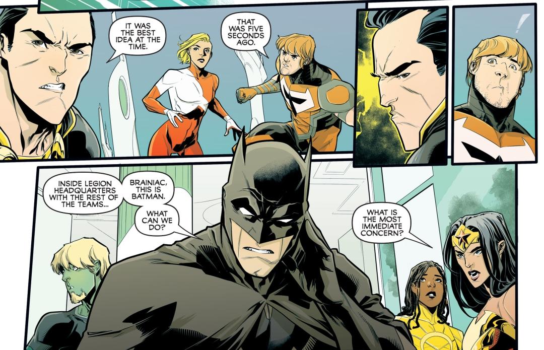 Liga de la Justicia Vs. La Legión de Superhéroes #3 - DC Comics News