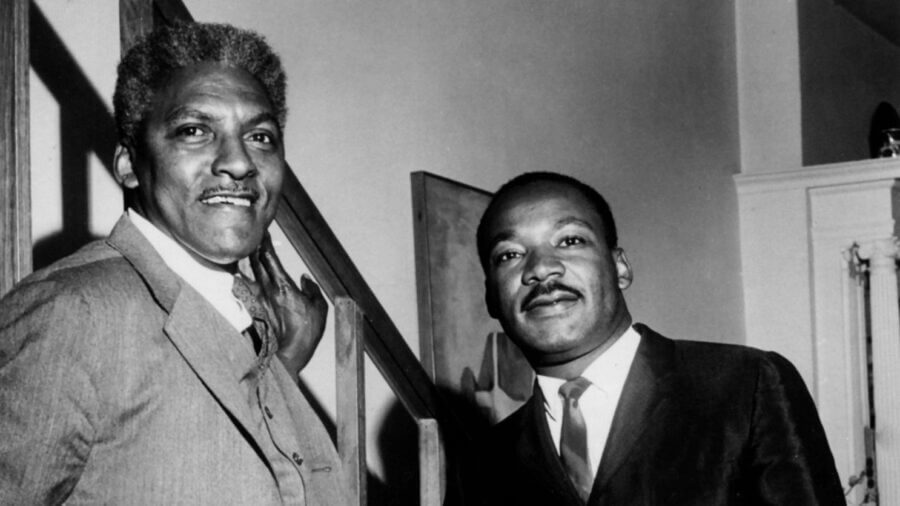 Martin Luther King Jr. y Bayard Rustin