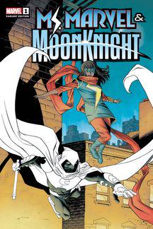  Ms. Marvel & Moon Knight (2022) # 1 (Variante) |  Cuestiones de cómic
