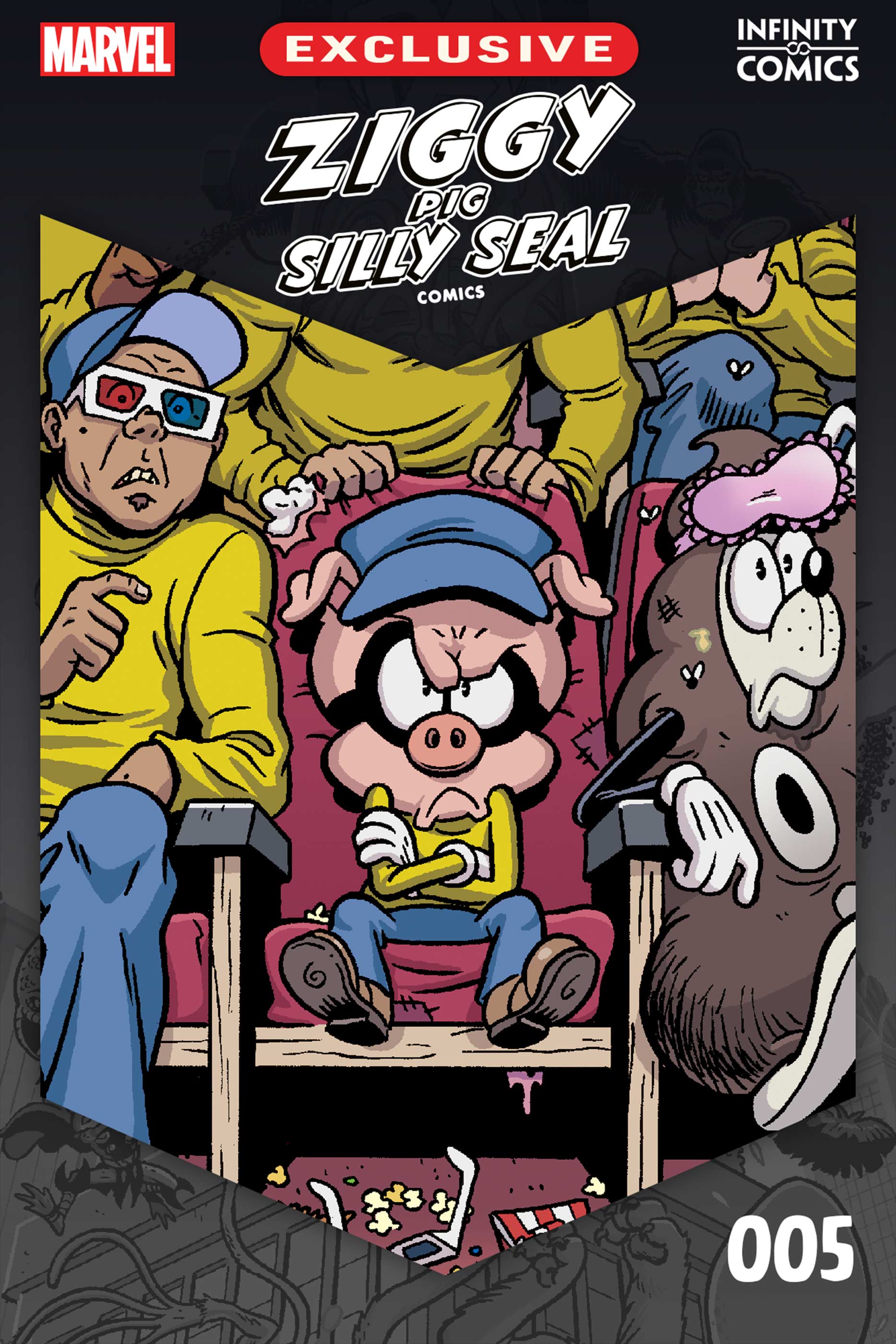 Ziggy Pig y Silly Seal Infinity Comic (2022) # 5