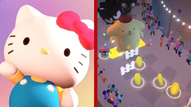 Desfile de la felicidad de Hello Kitty Limpieza de juegos de Netflix
