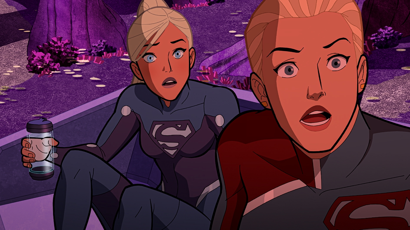 Kara Zor-El y su madre de Legion of Super-Heroes