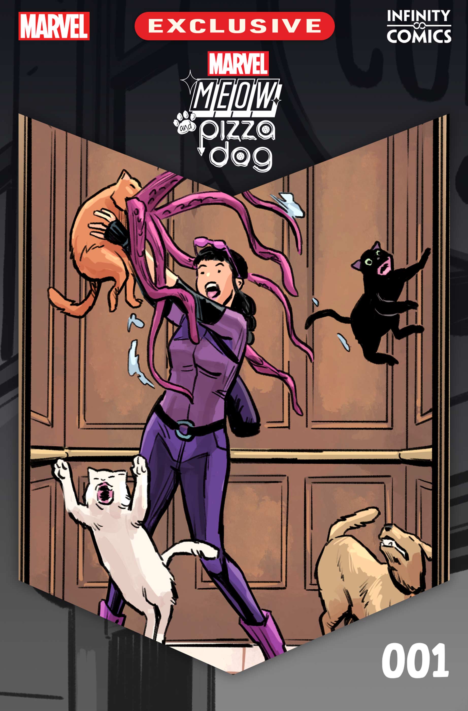 Comic Marvel Meow y Pizza Dog Infinity (2023) #1