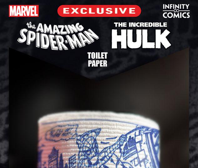 Spider-Man y Hulk: papel higiénico Infinity Comic #1