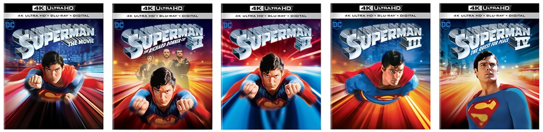 Colección de 5 películas de Superman - DC Comics News