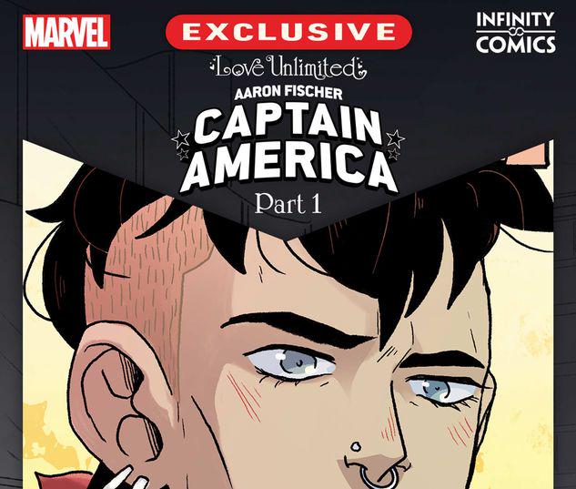 Love Unlimited: Aaron Fischer Capitán América Infinity Cómic #49