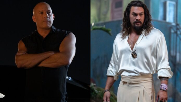 Vin Diesel and Jason Momoa in Fast X